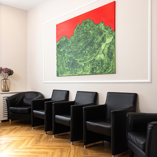 Zahnärzte Wien Josefstadt - Moritz / Zimmermann - Wartezimmer
