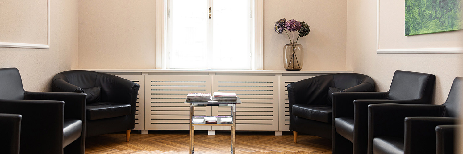 Zahnärzte Wien Josefstadt - Moritz / Zimmermann - Wartezimmer